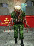 модель зомби-солдата для мода Half-Life Red Alert